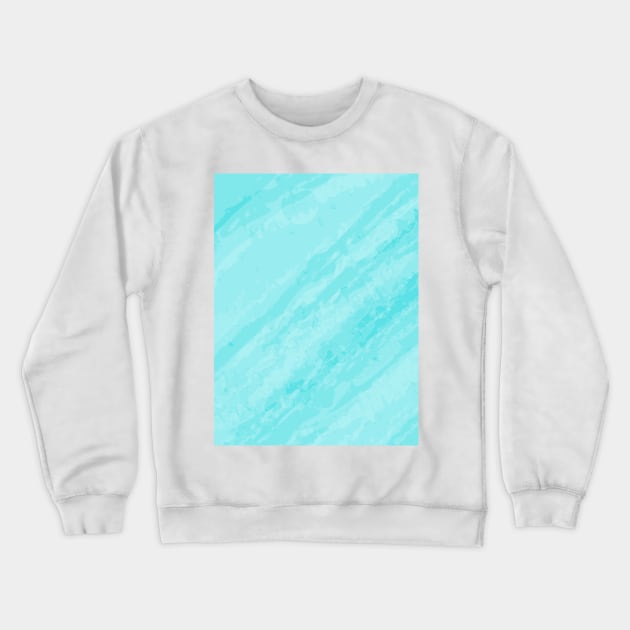 Abstract baby blue pastel pattern Crewneck Sweatshirt by Word and Saying